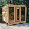 New Outdoor Wooden Steam Sauna, Suitable for 4 People