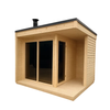 Outdoor Square Sauna Room