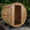 2 Person Barrel Sauna 6′ X 4′