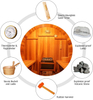 Outdoor Barrel Sauna Room 