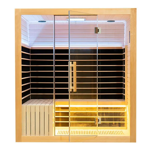 Infrared Wooden Sauna Room 