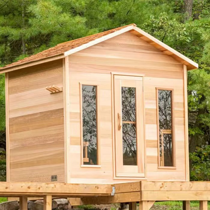 Outdoor Cabin Sauna– Superior Sauna