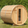 Truly Unique Customized Backyard Barrel Sauna
