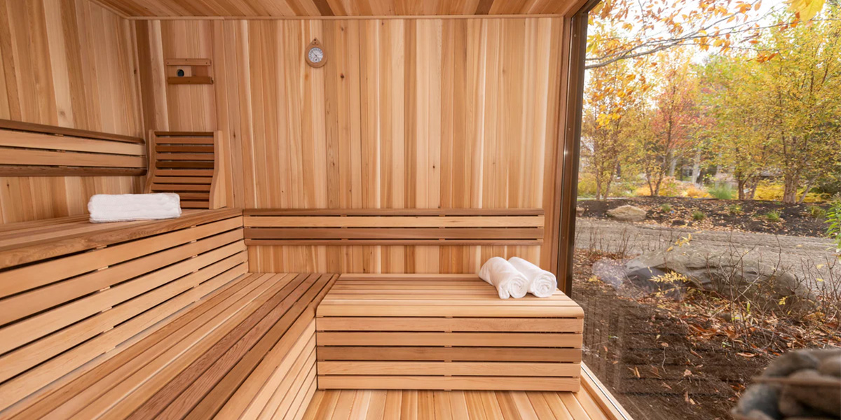 outdoor saunas