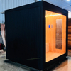 Outdoor Black Cube Sauna