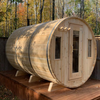 Clear Cedar Barrel Saunas