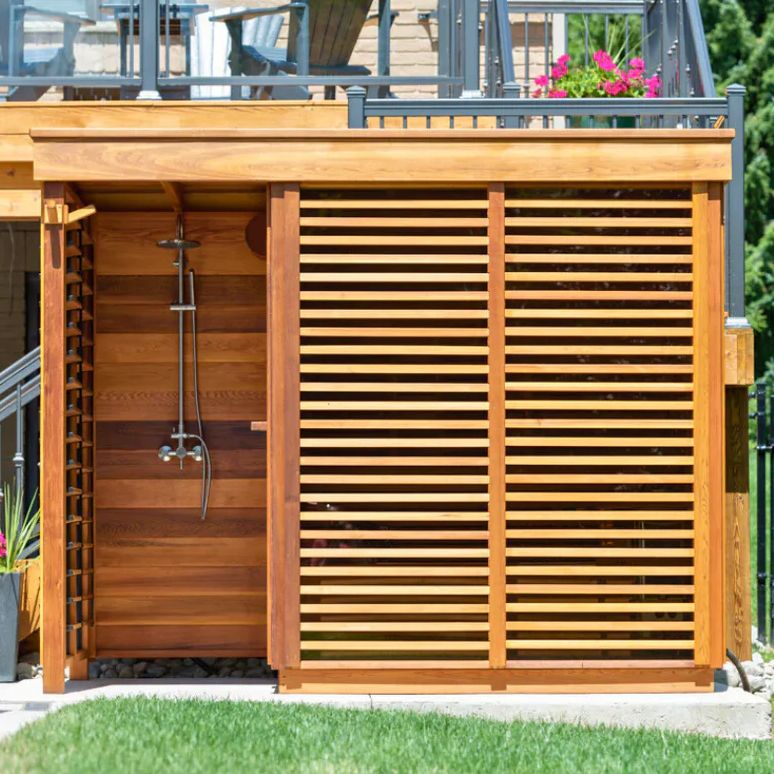 Outdoor Pure Cubic Sauna