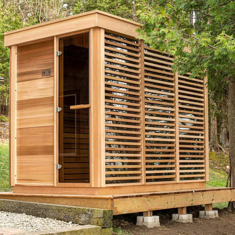 Outdoor Pure Cubic Sauna