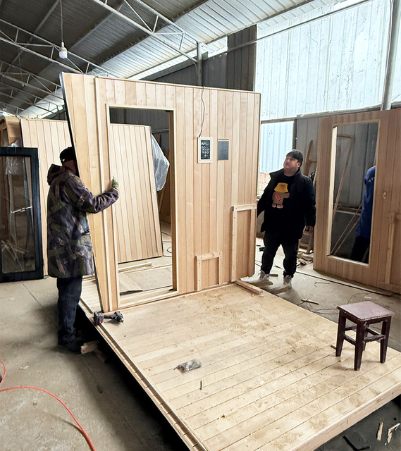 saunas room PRODUCTION